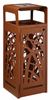 Rossignol ashtray rubbish bin 110L brown