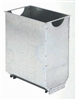Interior galvanized steel tank 30 liters bin Rossignol
