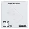 2L white Rossignol battery collector