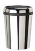Stainless steel trash oval tilting Rossignol swingy cover 59 L