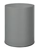Wastebasket 8L gray metal nightingale