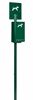 Rossignol moss green dog toilet station, 500 bags