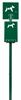 Rossignol moss green dog toilet station, 500 bags