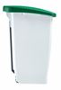 Kitchen bin Rossignol 60 liter green lid HACCP