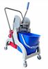 2x20 L cleaning trolley press