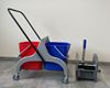 2x20 L cleaning trolley press