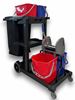 Complete cleaning trolley
