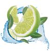 Lime-flavored disinfectant detergent/deodorizer sachet