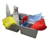 Double compartment product carrier basket