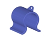 Clips trash bag holder trolley