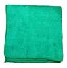 Green microfiber cloth 40x40 300 grs