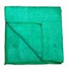 Green microfiber cloth 40x40 300 grs