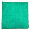 Green microfiber cloth 40x40 300 grs