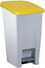 60623301 - 60L Kitchen Recycling Bin with Yellow Lid 