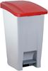 60623309 - 60-litre kitchen bin with red lid