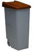 60623456 - 110L brown recycling bin