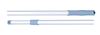 Adjustable aluminum handle 92-170 cm dual function