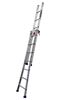 610214 - Duarib convertible ladder, 2 sections, T2, 4.20m/7.25m