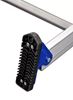 3-section extension ladder with rope, 8.85m, stabilizers