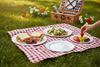 White reusable plate 22cm