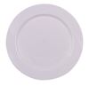 White reusable plate 26cm