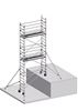 Aluminum scaffolding AL165 6.80m