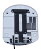 Electric hot air hand dryer, grey