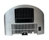 Electric hot air hand dryer, grey
