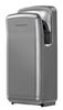 Grey vertical pulsed air hand dryer