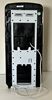 Grey vertical pulsed air hand dryer