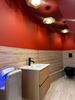 61673 - Grey vertical pulsed air hand dryer