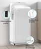 61674 - White vertical air pulse hand dryer