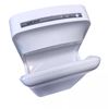 White vertical air pulse hand dryer