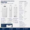 61676 - Prestige white air pulse hand dryer