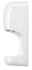 White horizontal electric pulsed air hand dryer