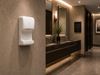 61682 - White horizontal electric pulsed air hand dryer