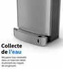 Slim pulsed air hand dryer