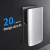 Slim pulsed air hand dryer