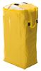 Linen canvas bag 100 liters yellow trolley Numatic