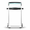 Tork reel unwinder on white mobile stand