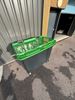 660L Green 4-Wheeled Waste Container