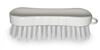White hand food brush