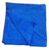 Blue microfiber cloth