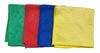 Blue microfiber cloth