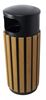 60 litre outdoor wooden bin