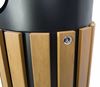 60 litre outdoor wooden bin