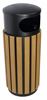 60 litre outdoor wooden bin