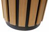 60 litre outdoor wooden bin