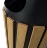 60 litre outdoor wooden bin