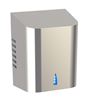 Hand dryer air pulse copt air heated stainless steel